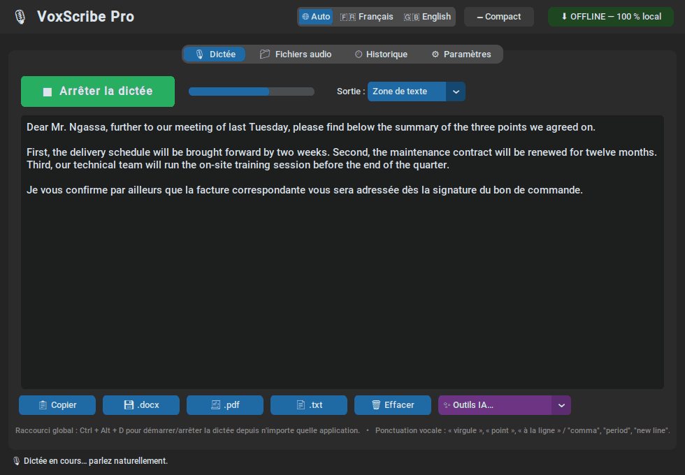 VoxScribe Pro